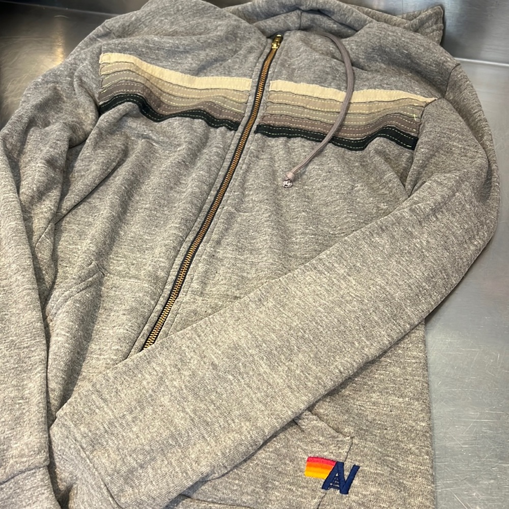 Aviator nation zip up hoodie